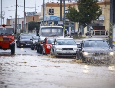 Κλειστοί δρόμοι στην Αττική λόγω κακοκαιρίας